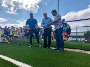 Športni park Šenčur bogatejši za igrišče z umetno travo 1